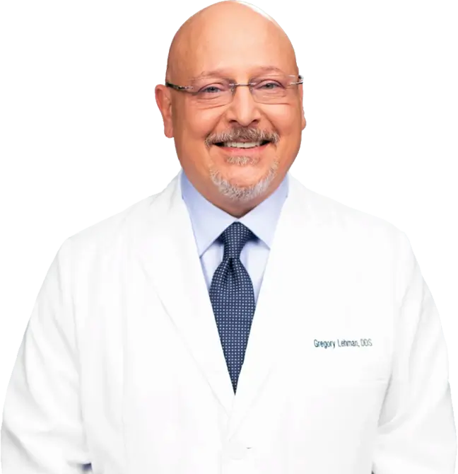 Portrait of Dr. Lehman, an oral surgeon at Lehman & Menis Dental Implant and Oral Surgery Specialists
